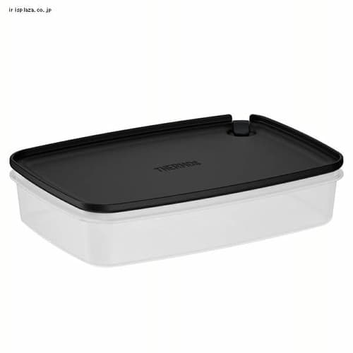 サーモス Myフードコンテナー 角型 1500ml ブラック
