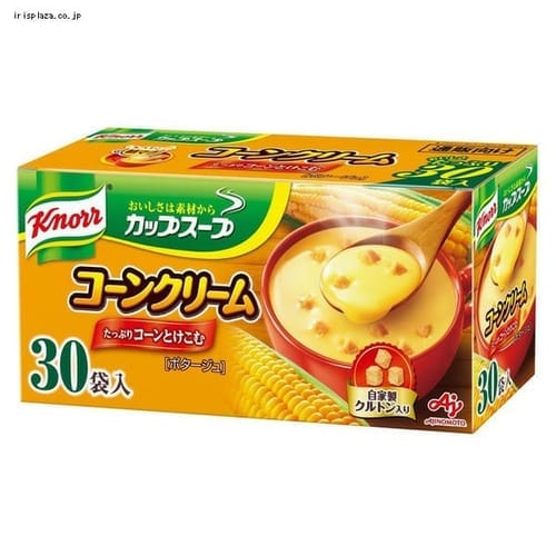 ＜アイリスプラザ＞ AJINOMOTO クノールカップ コーン 30袋