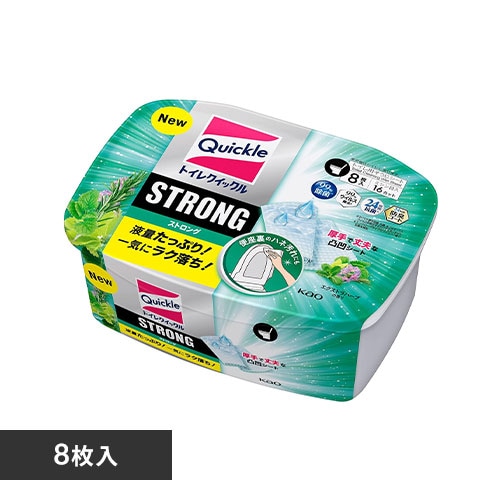 花王 トイレクイックル ストロング エクストラハーブ 8枚 7256846