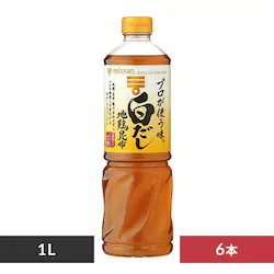 【6本】プロが使う味 白だし 1L