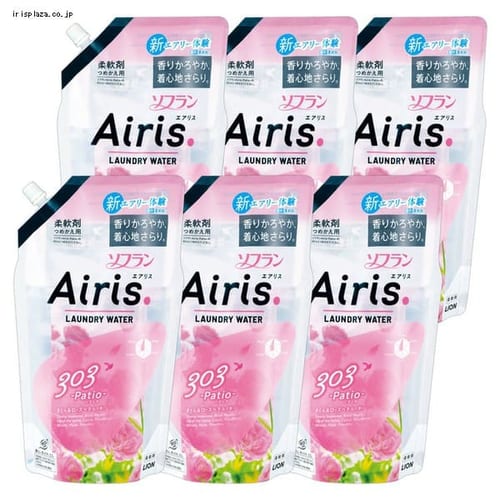 LION 【6個セット】ソフラン エアリス パティオ つめかえ用 850ml