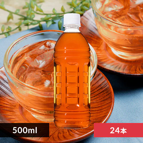 【24本】 ルイボスティー ラベルレス 500ml【代引き不可】_0