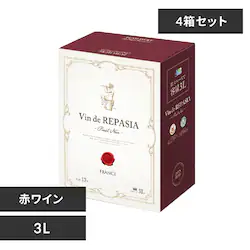 y󂠂zy4zVin de REPASIA Rouge tXԃC 3000ml BIB