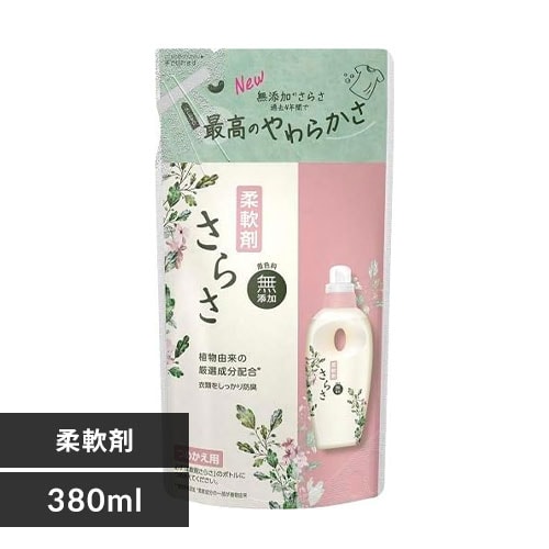 P&G さらさ柔軟剤 詰替 通常 380ML 【プラザセレクト】