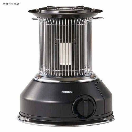 IWATANI カセットガスストーブ マル暖 マットブラック CB-STV-MRD