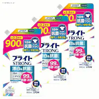 LION �y3�Z�b�g�z�u���C�gSTRONG �Y��&�R�ۃW�F�� �߂����p 900ml �y�v���U�Z���N�g�z