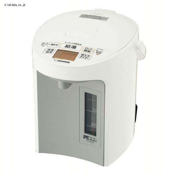 象印 VE電気まほうびん ホワイト CV-GV22-WA