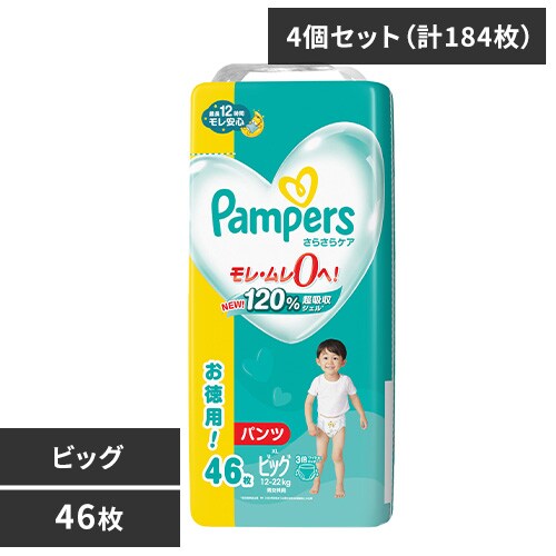 P&G �y4�Z�b�g�z�p���p�[�X ���炳��P�A �p���c / �E���g���W�����{ �r�b�O46���i12-22kg�j _0