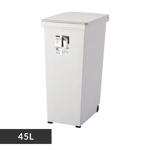 【9%OFF】ゴミ箱 45L エバン プッシュペール A6013 _0
