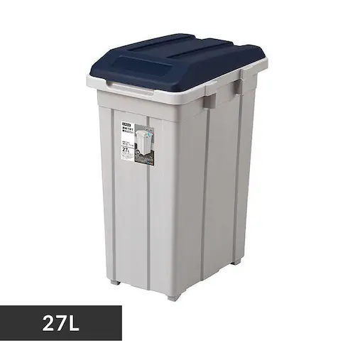 【9%OFF】ゴミ箱 27L ジョイント 分別ペール A6645 ブルー_0