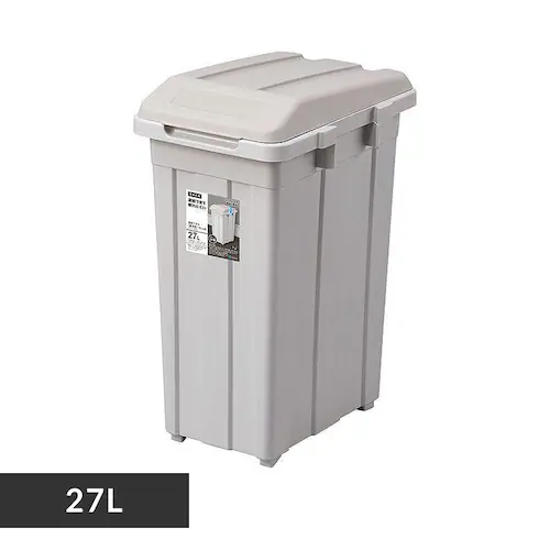 【9%OFF】ゴミ箱 27L ジョイント 分別ペール A6645 ライトグレー_0