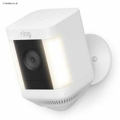 Amazon Ring Spotlight Cam PlusBattery ( ݥåȥ饤ȥ ץ饹 Хåƥ꡼ǥ) 󥵡饤դ ۥ磻 B09J6FWP3Z