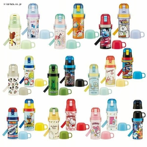 スケーター 超軽量2WAYダイレクトボトル 直飲み410ml コップ350ml SKDC3 カーズ23【プラザセレクト】