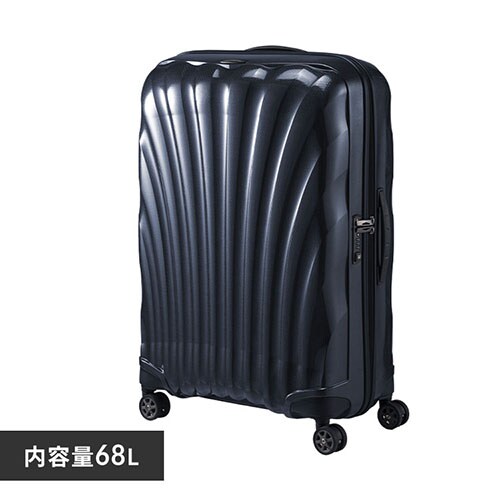 スーツケース サムソナイト 68L 4〜6泊 ダブルキャスター C-lite スピナ 69/25 ミッドナイトブルー_0