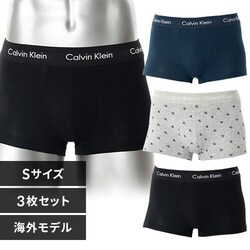 �y3���Z�b�g�z�J���o���N���C�� �����Y �p���cCalvin Klein CK LOW RISE TRUNK 3PK Multi0000U2664GQY5-S E�Z�b�g