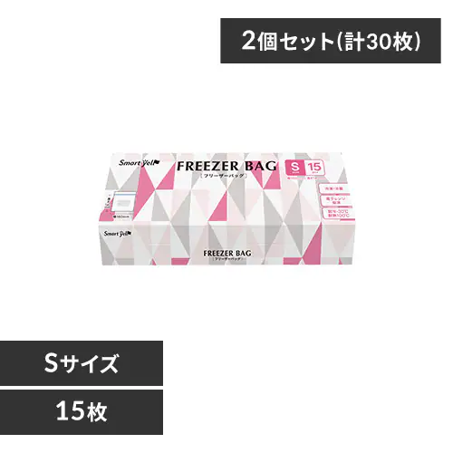 【2個セット】フリーザーバッグ S【プラザセレクト】【代引き不可】_0