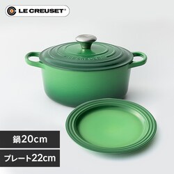 �� IH/�K�X�� 20cm 2.4L + ���M 22cm ���E�N���[�[ �O���[��