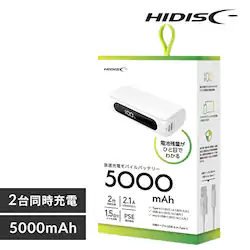 TypeCo͑Ή 5000mAh fW^\ oCobe[ HD2-MBTCH5000WH zCgyvUZNgz