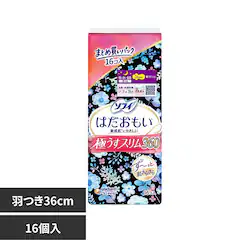 ソフィ はだおもい 極薄/特に多い夜用/36cm/羽付