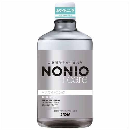 LION NONIO (ノニオ) プラス マウスウォッシュ ホワイトニング デンタルリンス 大容量 1000ml 【プラザセレクト】