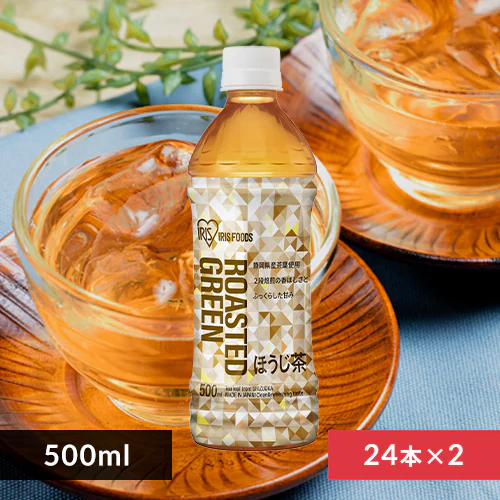 【48本】 ほうじ茶 500ml 【代引き不可】_0