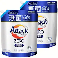 KAO �y2�Z�b�g�z������ �l�ߑւ� �A�^�b�N�[�� �ߗ��p��� �A�^�b�NZERO �Ɩ��p 2kg �y�v���U�Z���N�g�z