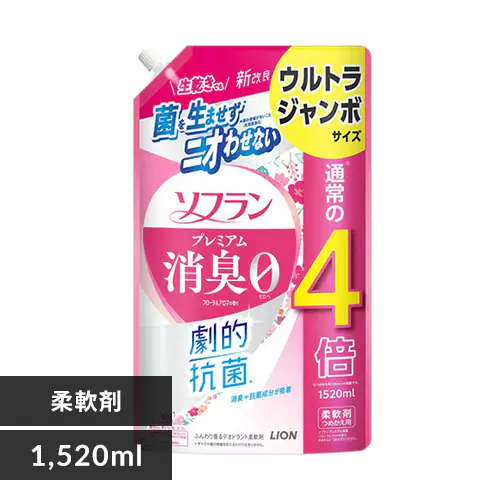 LION �\�t���� �v���~�A�����L �l�� �E���g���W�����{ �t���[�����A���} 1520ml