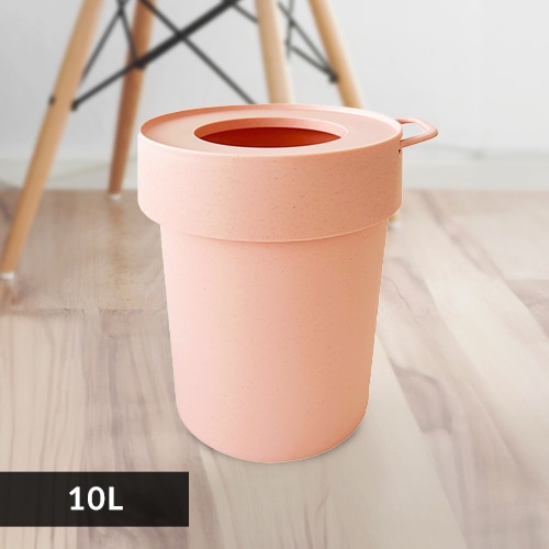 タップトラッシュ L 10L グレージュ【プラザセレクト】 7270800