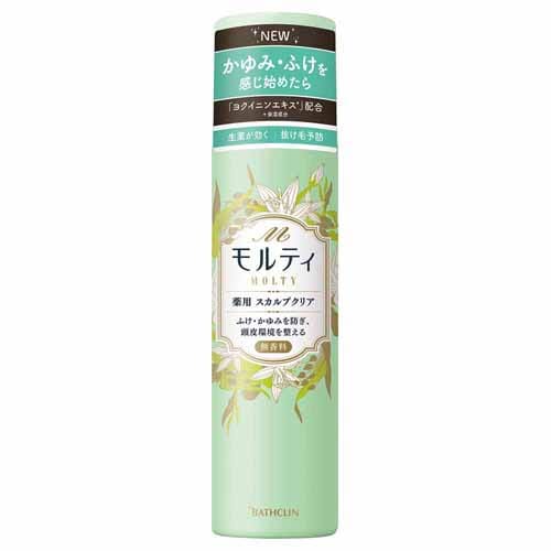 バスクリン モルティ 薬用スカルプクリア 180g 【プラザセレクト】