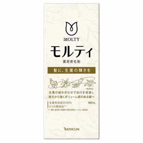 バスクリン モルティ 薬用育毛剤 180ml_0