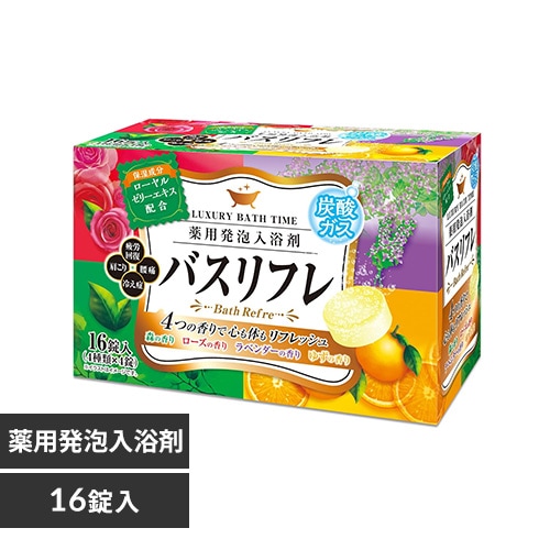 ライオンケミカル バスリフレ 薬用発泡入浴剤 _0