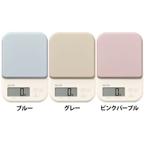 デジタルクッキングスケール KJ-120-BL ブルー【プラザセレクト】