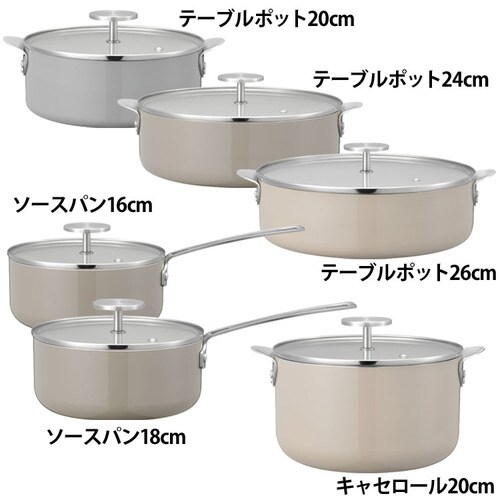 フラッコ IH対応テーブルポット 20cm RB-3217【プラザセレクト】