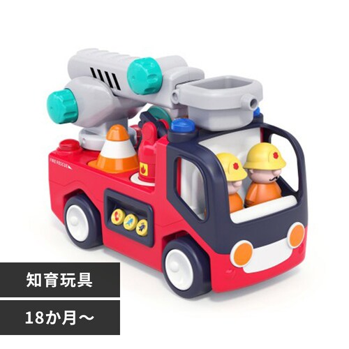 DADWAY 音がいっぱい!自分で走る うごくのりもの TYHOLE9998 しょうぼうしゃ【プラザセレクト】_0