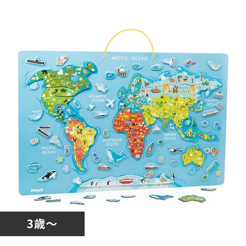 DADWAY マグネットワールドパズル TYPR44508 【プラザセレクト】_0