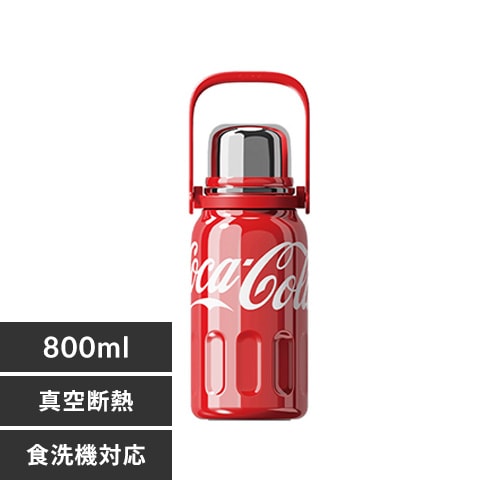 コカ・コーラ スポーツボトル 800ML 赤【プラザセレクト】