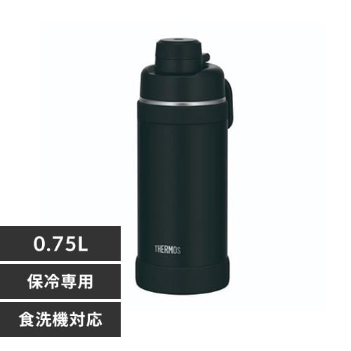 THERMOS サーモス 真空断熱スポーツボトル 750ml FJU-750 ASB アッシュブルー【プラザセレクト】