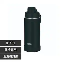 THERMOS T[X ^fMX|[c{g 750ml FJU-750 BK ubNyvUZNgz