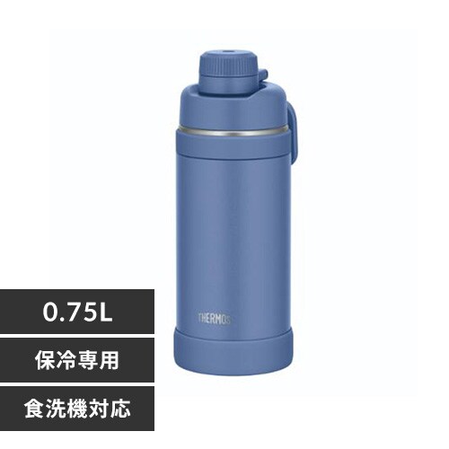 THERMOS �T�[���X �^��f�M�X�|�[�c�{�g�� 750ml FJU-750 ASB �A�b�V���u���[_0