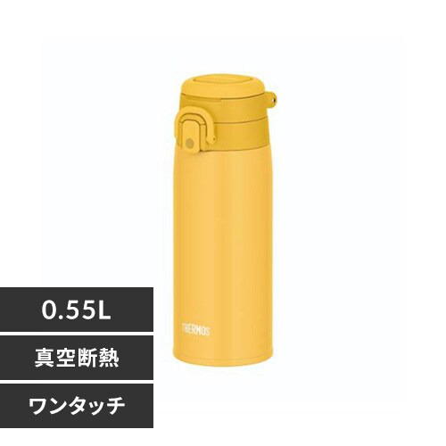 THERMOS �^��f�M�P�[�^�C�}�O 0.55L JOS-550 Y �C�G���[_0
