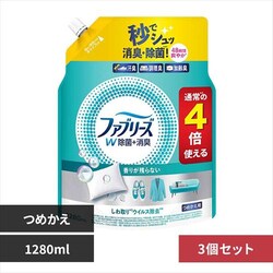 P&G �t�@�u���[�YW���� ���肪�c��Ȃ� �߂����p4�� 1280ml 3�Z�b�g