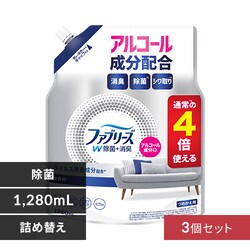 P&G �t�@�u���[�YW���� ������ �A���R�[����������߂����p4�� 1280ml 3�Z�b�g�y�v���U�Z���N�g�z