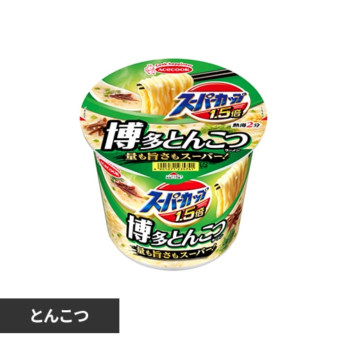 エースコック スーパーカップ1.5倍 濃厚味噌 129g 7275404 │アイリス