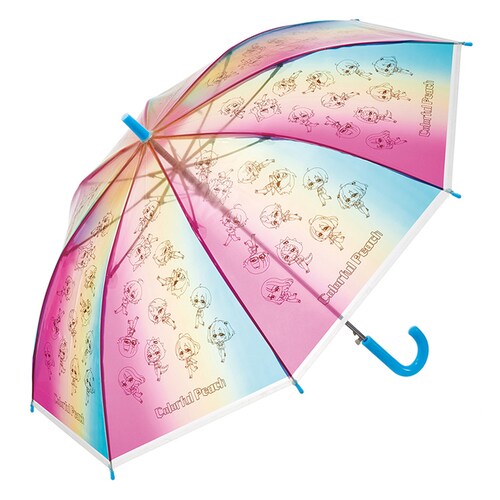 ビニール傘55cm UBV3 カラフルピーチ_0