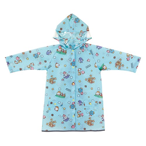 レインコート キッズ 小学生 110p〜125p RACO1M カービィフレンズ カービー 雨具 カッパ かっぱ_0