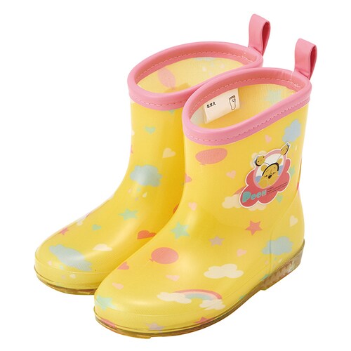 レインブーツ16cm RIBT16 くまのプーさん【プラザセレクト】キッズ 雨具 長靴_0