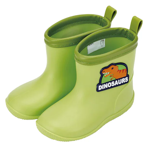 ワッペン付レインブーツ14cm RIBTW14 ディノサウルス14cm_0