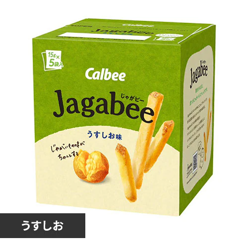 カルビー Jagabeeうすしお味 75g うすしお【プラザセレクト】_0