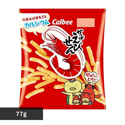 【完売】  カルビー かっぱえびせん 77g 【プラザセレクト】 7276893 ゲームキャラクター