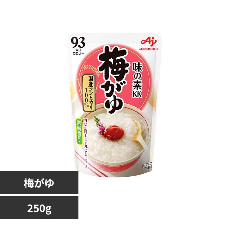 味の素KK おかゆ 小豆がゆ 250g 7276909 │アイリスオーヤマ公式通販